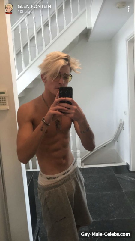 Instagram Star Glenn Fontein Sexy Shirtless Selfies