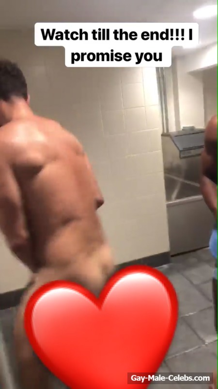 Myles Stephenson Flashing His Yummy Ass