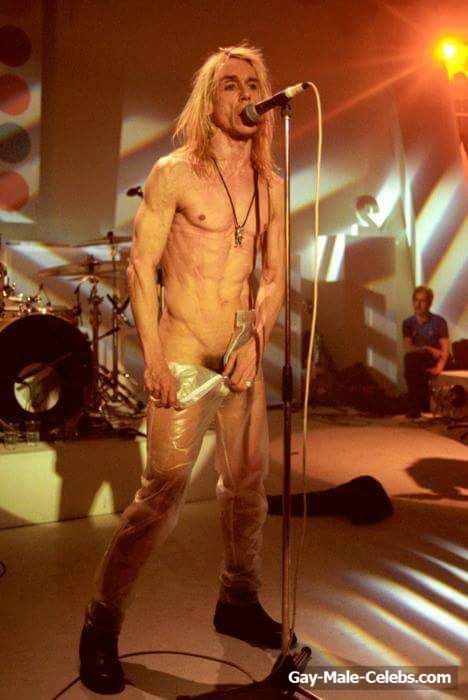 Iggy Pop Nude Cock On A Stage