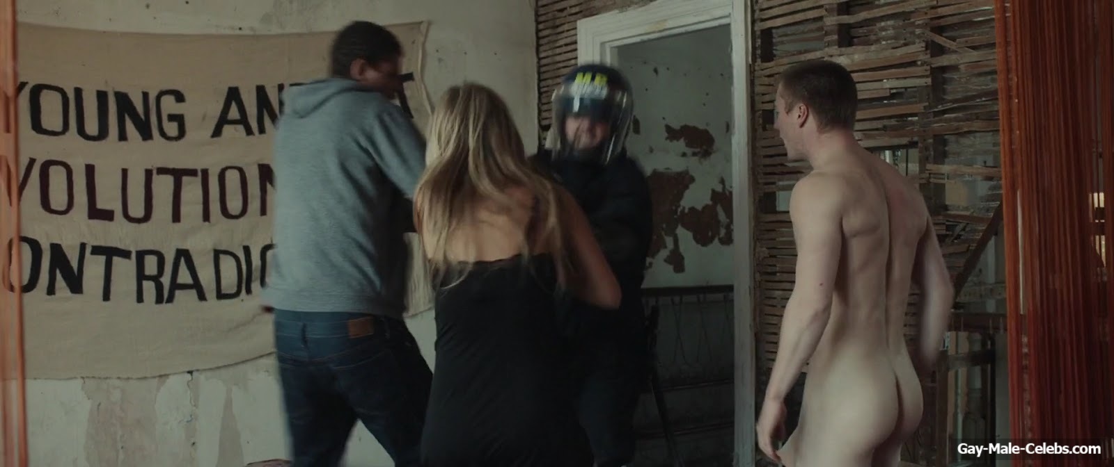 Sam Gittins Shows Off His Bubble Butt In Obey (2018)