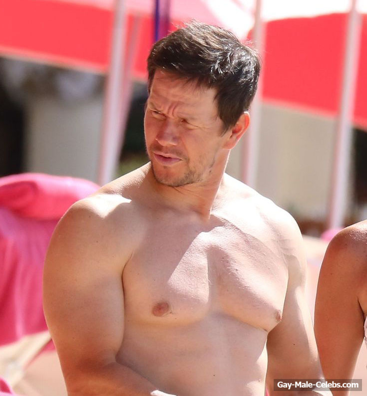 Mark Wahlberg Caught Shirtless During Vacation In Barbados