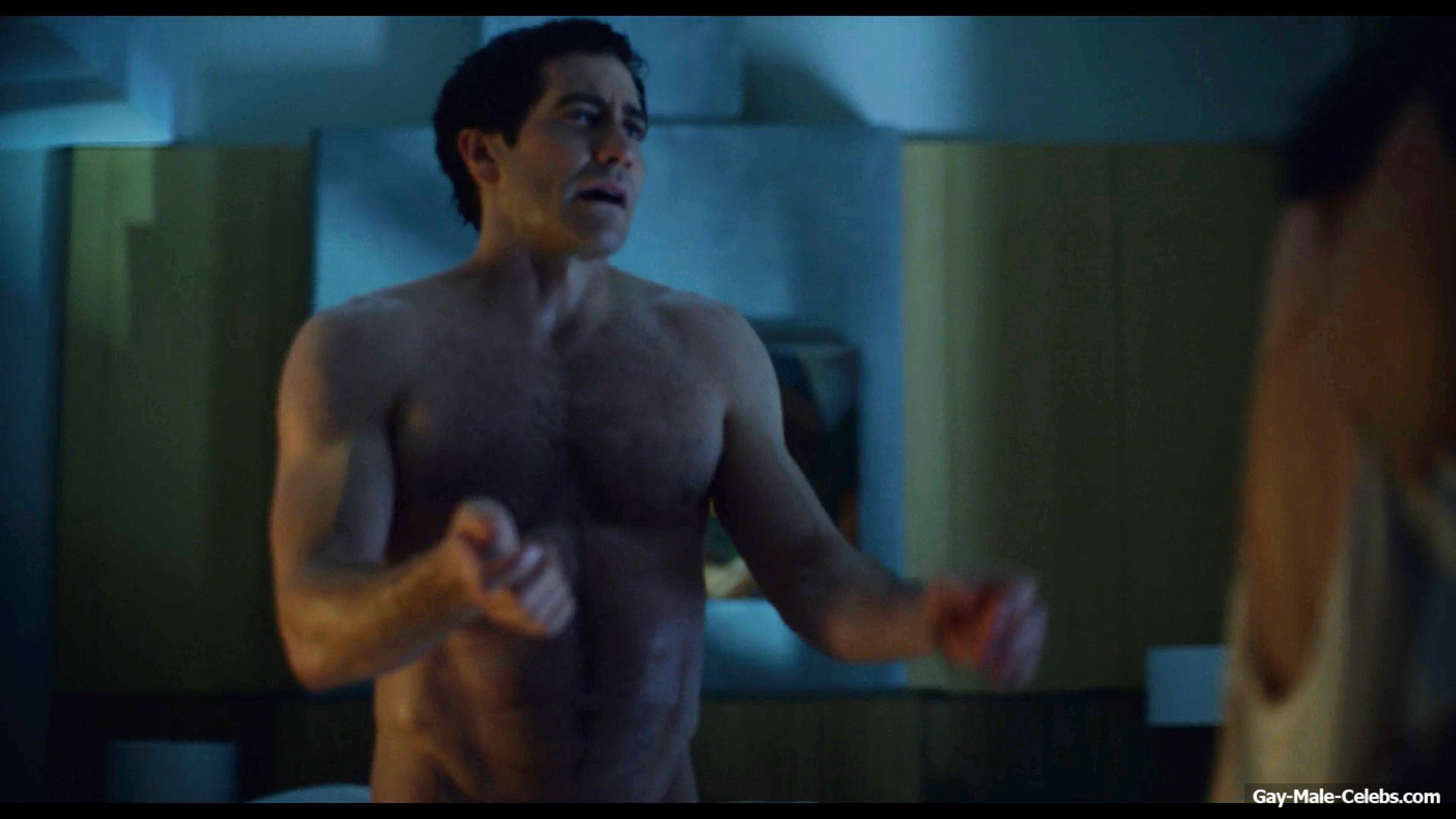 Jake Gyllenhaal Nude And Tight Butt In Velvet Buzzsaw (2019)