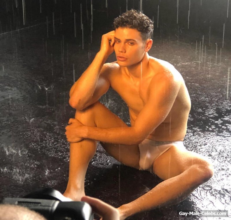 TV Actor Nick Champa Nude And Wet Underwear Shots