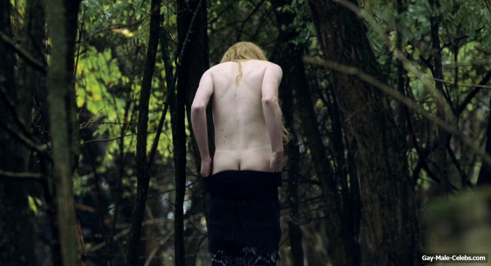 Jack Kilmer (son of Val Kilmer) shows off his nude ass in the Lords Of Chao...