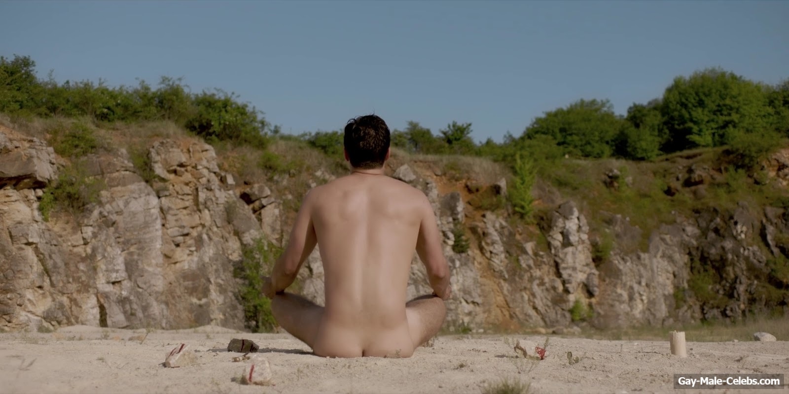 English Actor Josh Bowman Naked In Lore S02E06