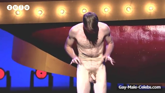 Trygve Wakenshaw Full Frontal Nude During ZULU Comedy Galla