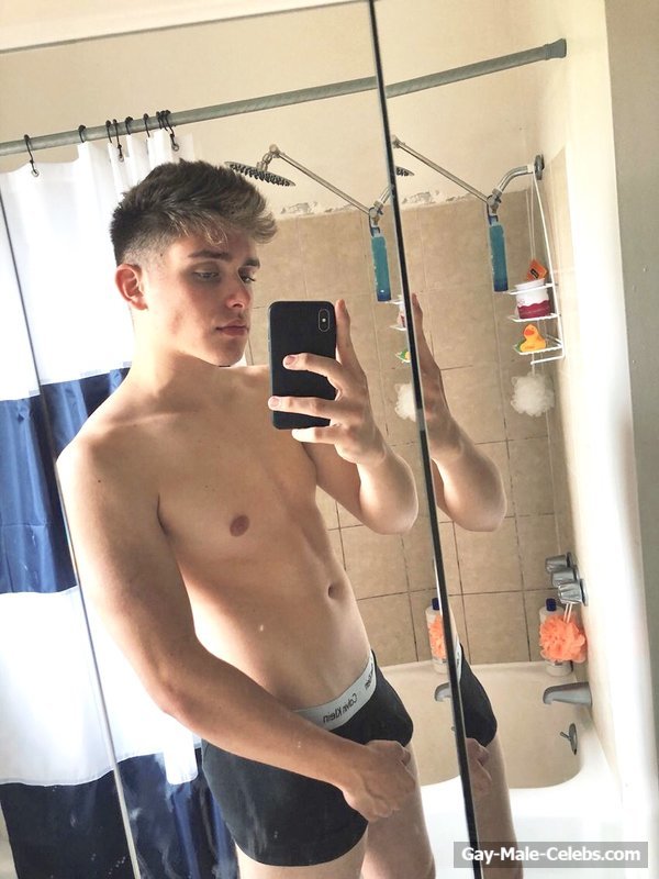 Singer Charlie Jones Shirtless And Underwear Photos