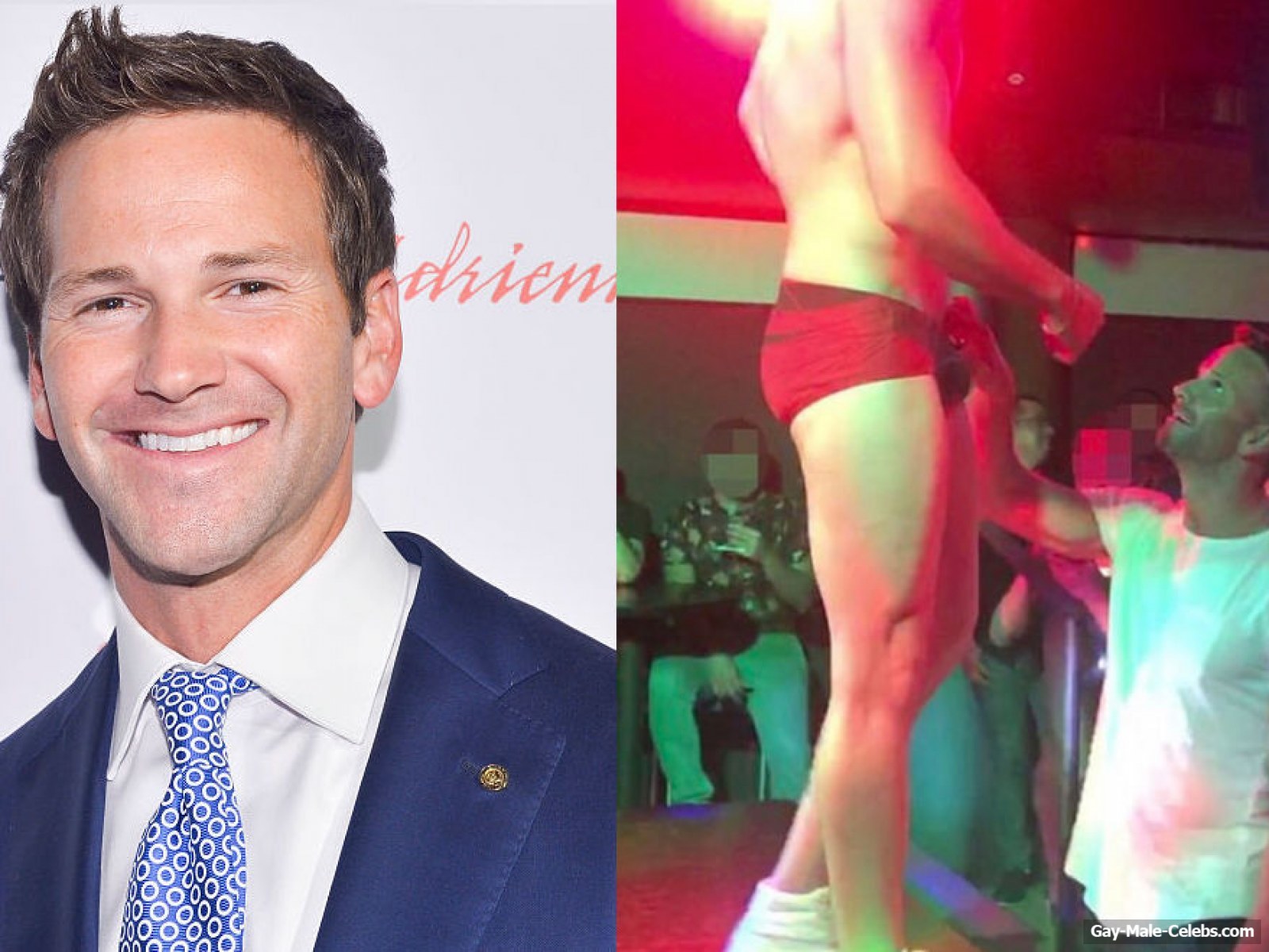 Aaron Schock Putting Money Into A Go-Go Dancer’s Briefs At A Gay Bar In Mexico City