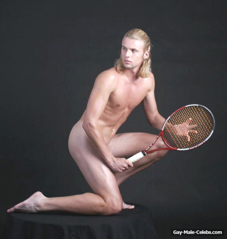 Croatian Tennis Player Milos Drakulic Frontal Nude And Sexy