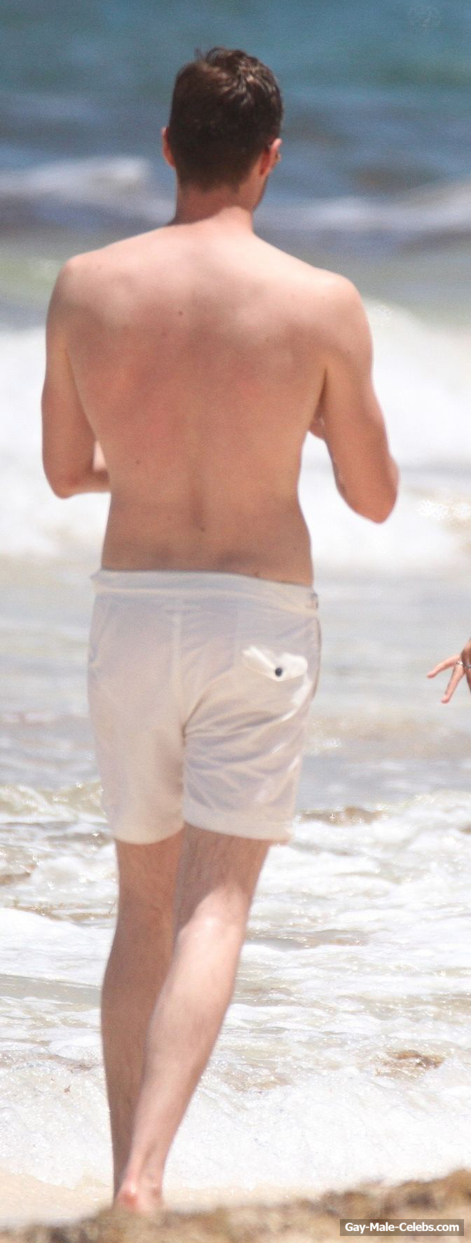 Jim Chapman Paparazzi Shirtless Beach Photos
