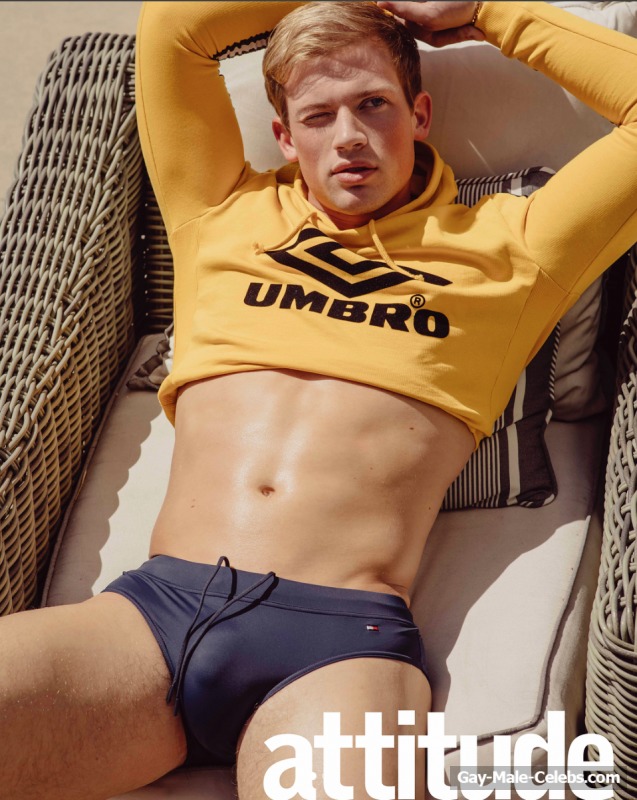 Male Model Tim Lambert Nude And Hot Underwear Photos