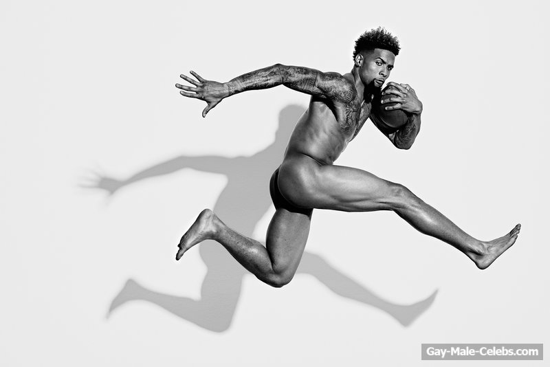 Odell Beckham Nude And Sexy Bulge Photos