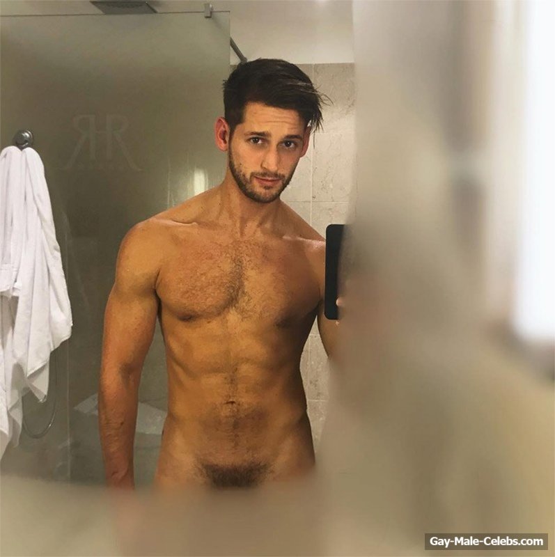 American Actor Max Emerson Shows Off His Dick In The Sock