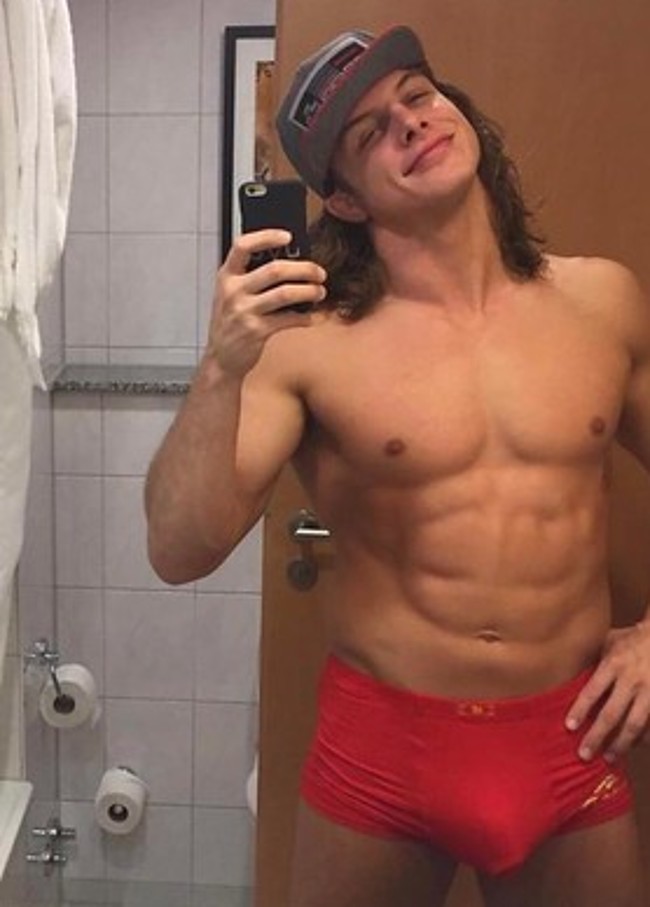 Hot Sex Wwe Stars - WWE Star Matt Riddle Hot Bulge Underwear Photos - Gay-Male-Celebs.com