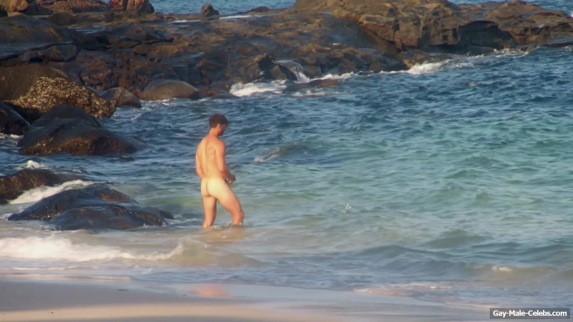 Marco D’Andrea Nude And Wet Underwear In ‘Treasure Island’ With Bear Grylls