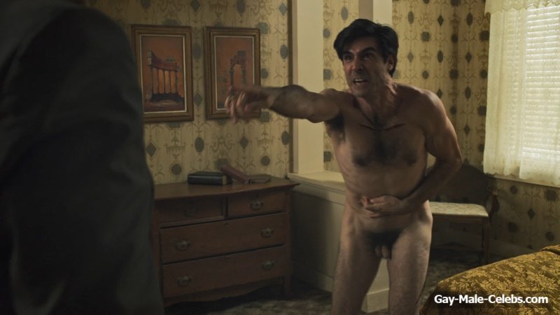 Louis Cancelmi Flashing His Cock &amp; Asshole In Tthe Pilot Episode Of Godfather Of Harlem