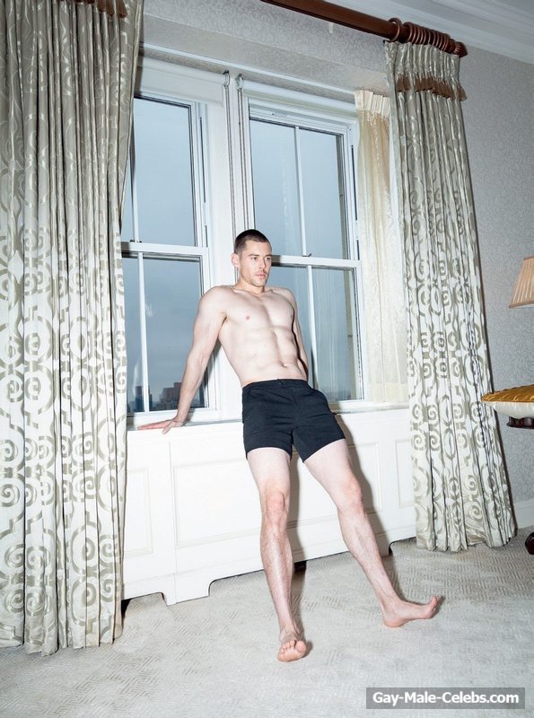 Openly Gay Brian J Smith Posing Shirtless And Sexy For Attitude Magazine