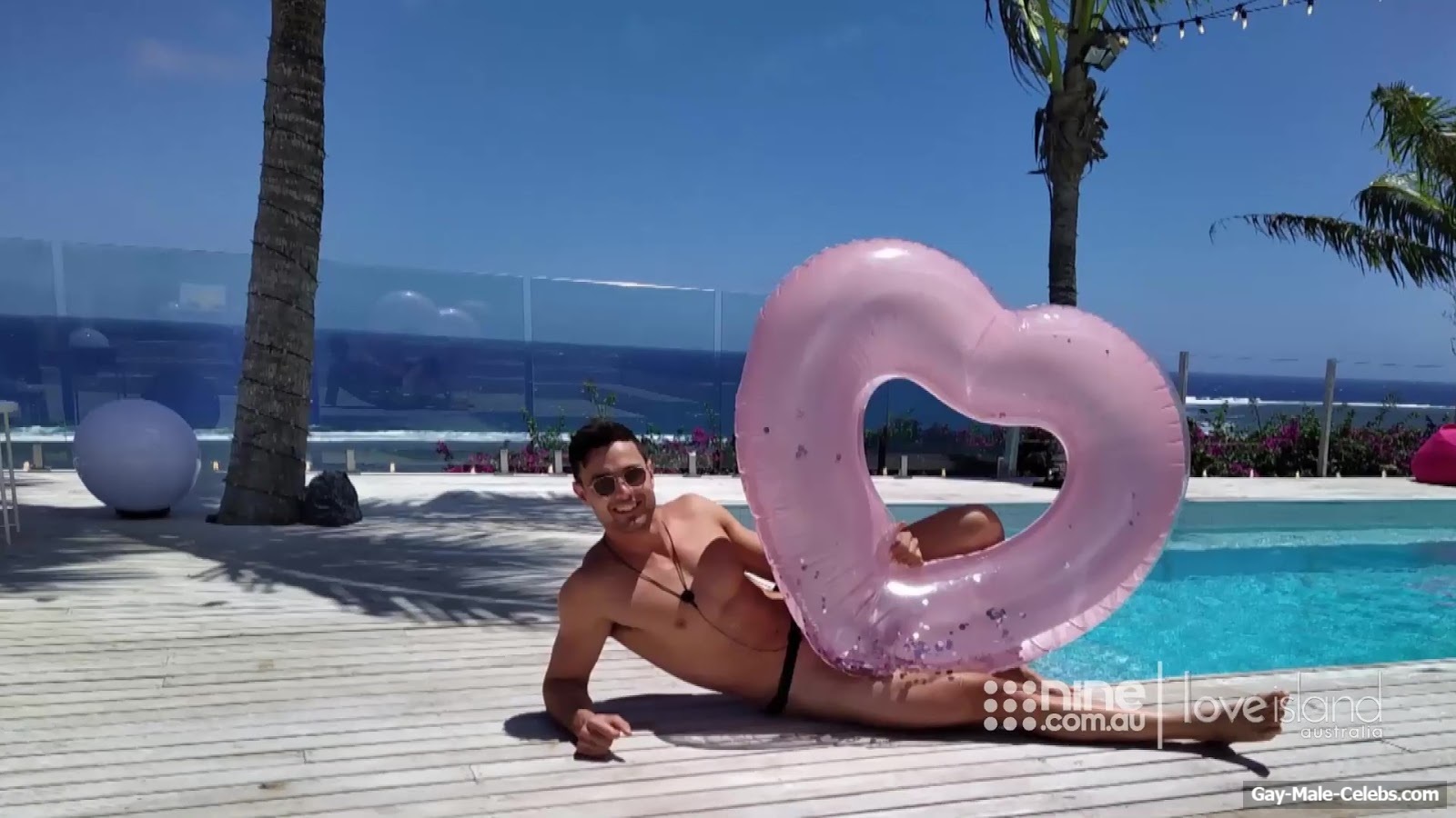 Gerard Majda Nude Bubble Butt In Love Island Australia
