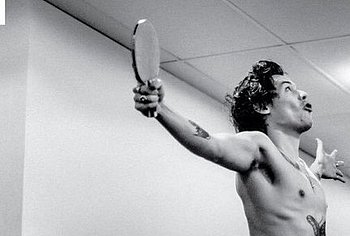 Harry Styles naked