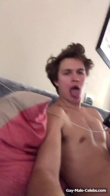 Ansel Elgort Bulge And Shirtless Video