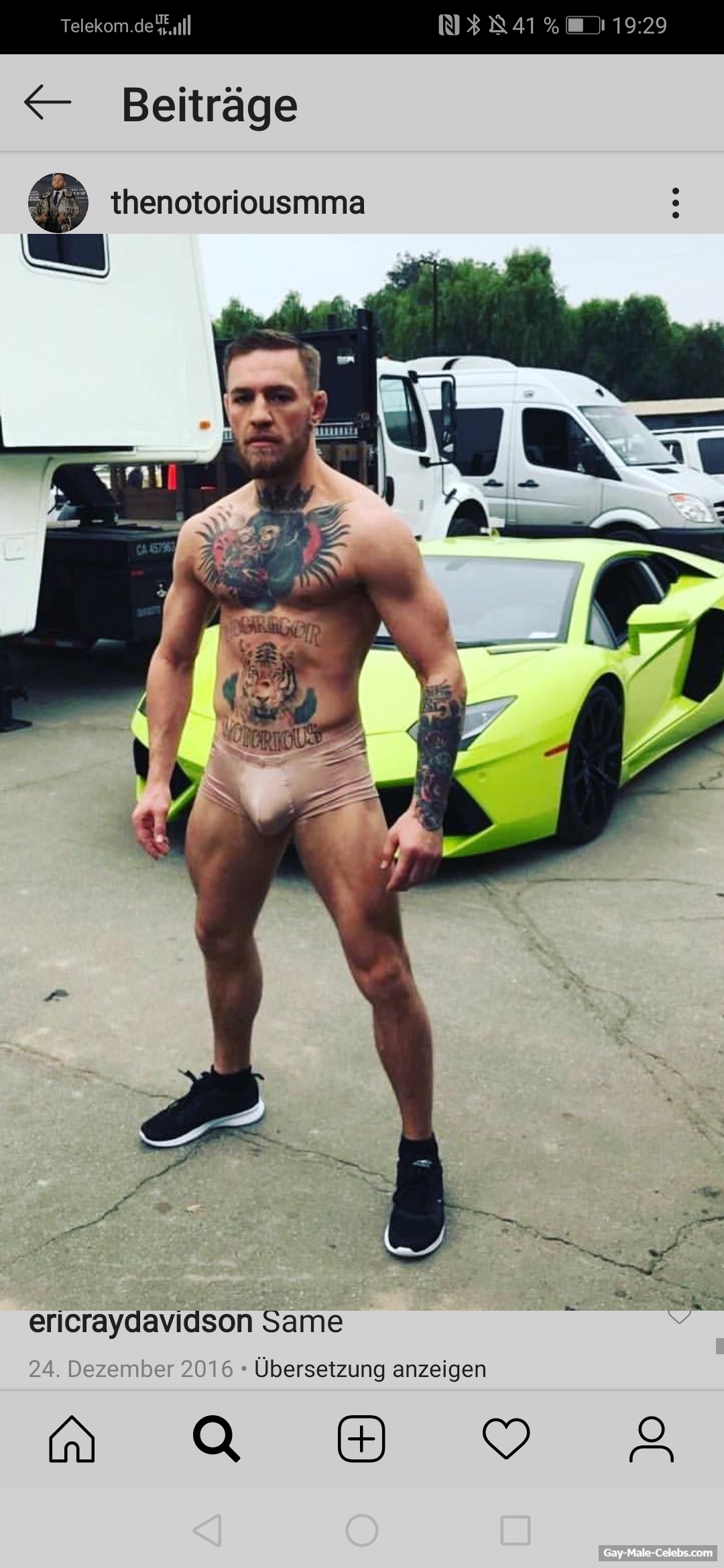 Conor McGregor Bulge And Underwear Photos