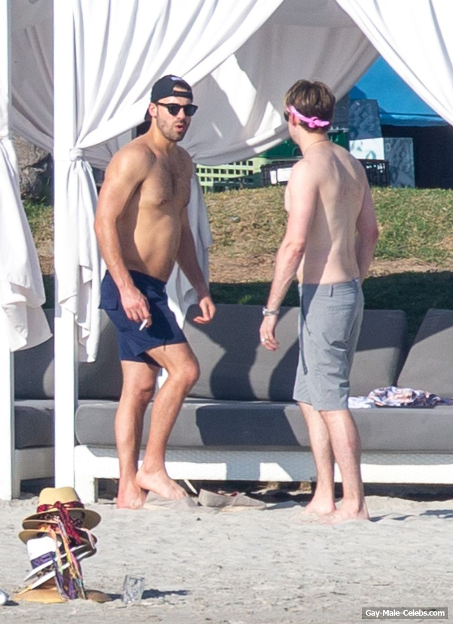 Chord Overstreet Shirtless Sexy Beach Photos