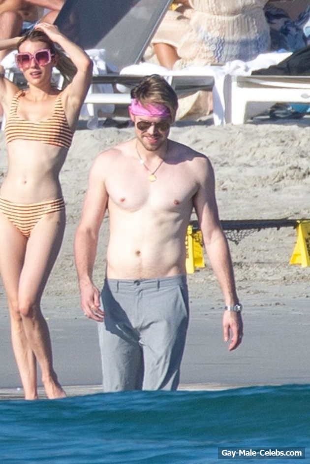 Chord Overstreet Shirtless Sexy Beach Photos