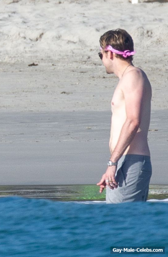 Chord Overstreet Shirtless Sexy Beach Photos