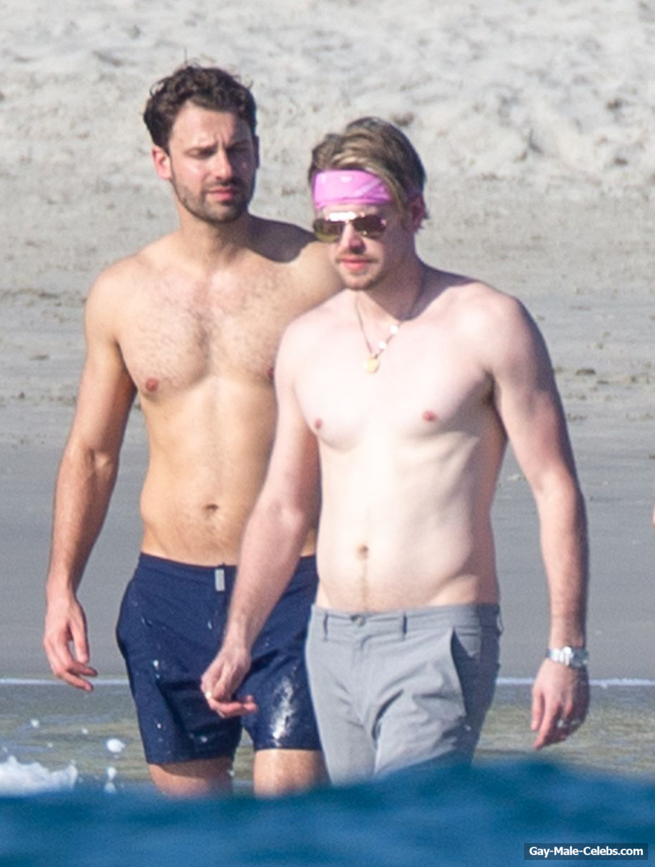 Chord Overstreet Shirtless Sexy Beach Photos