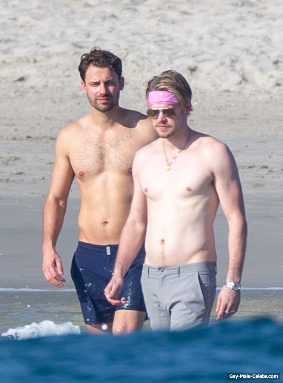 Chord Overstreet Shirtless Sexy Beach Photos