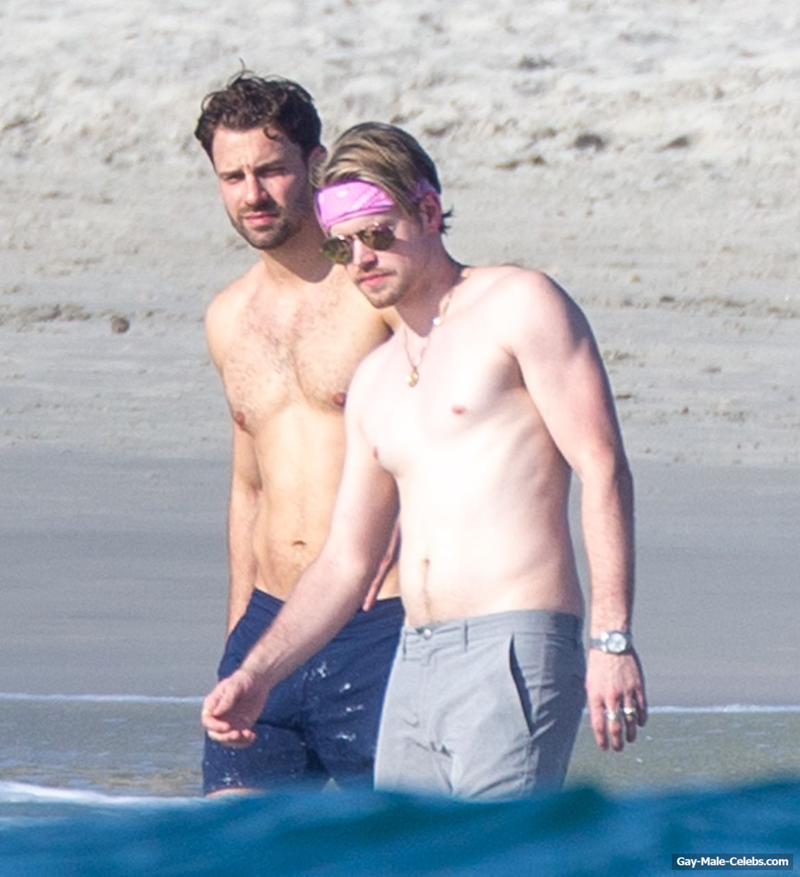 Chord Overstreet Shirtless Sexy Beach Photos