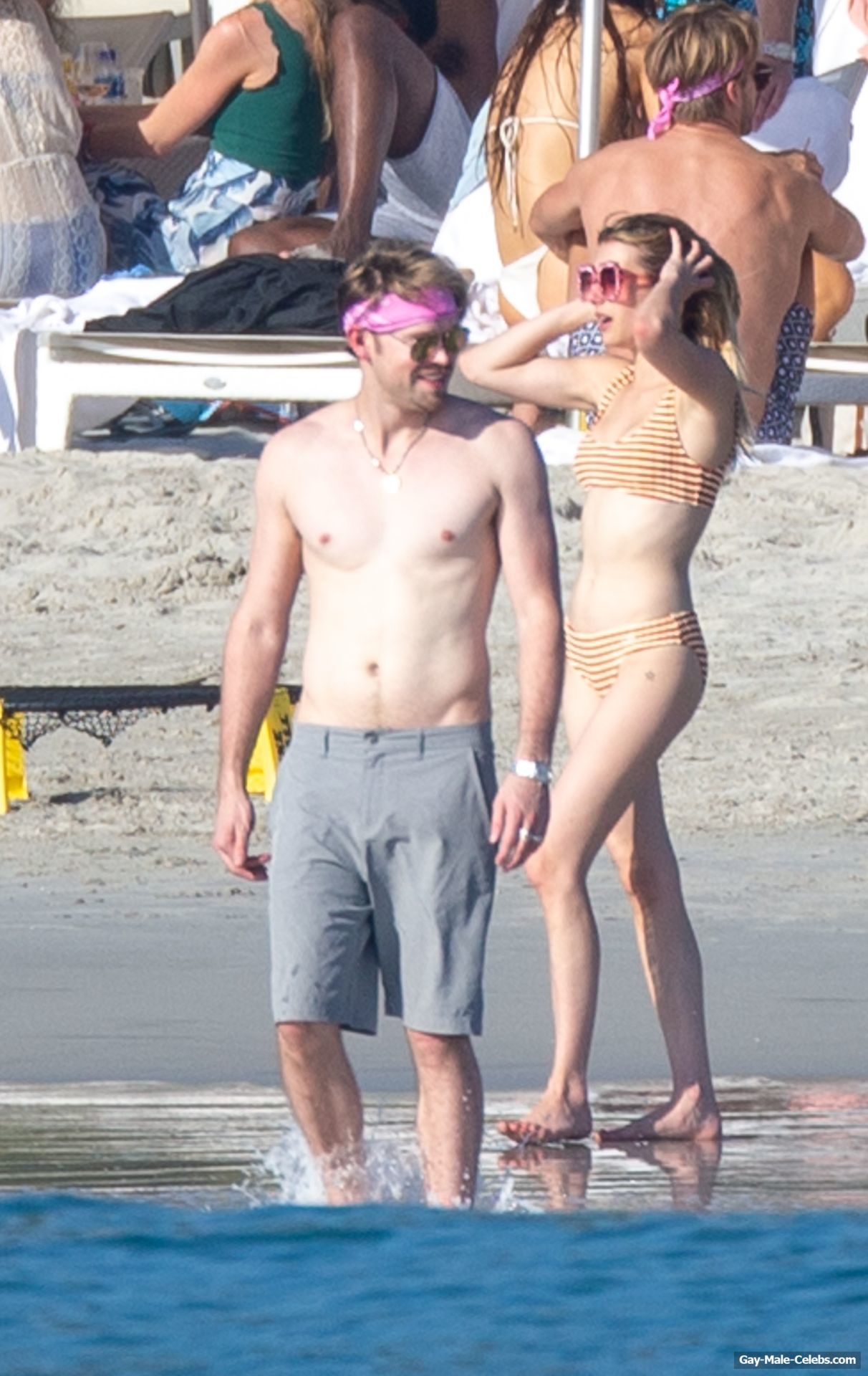 Chord Overstreet Shirtless Sexy Beach Photos