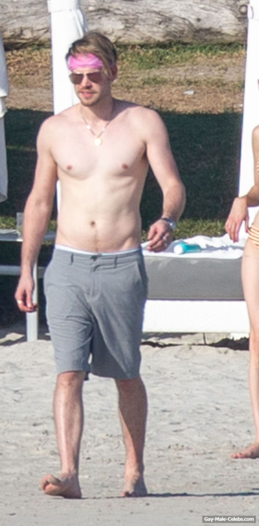 Chord Overstreet Shirtless Sexy Beach Photos