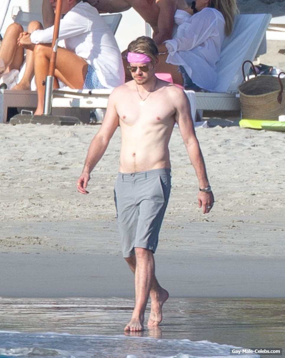 Chord Overstreet Shirtless Sexy Beach Photos