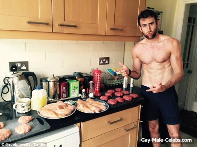 Matthew Lewis Shirtless And Bulge Photos