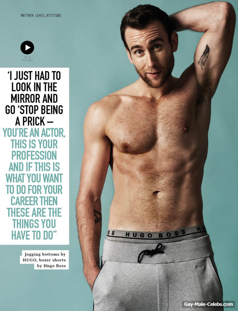 Matthew Lewis Shirtless And Bulge Photos