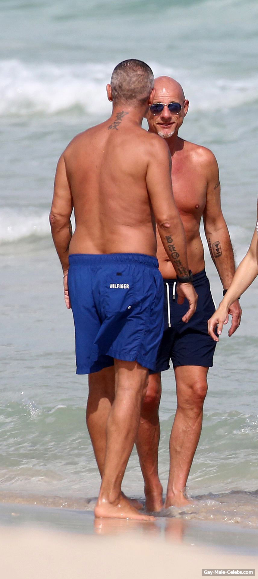 Eros Ramazzotti Shirtless And Huge Bulge Pics