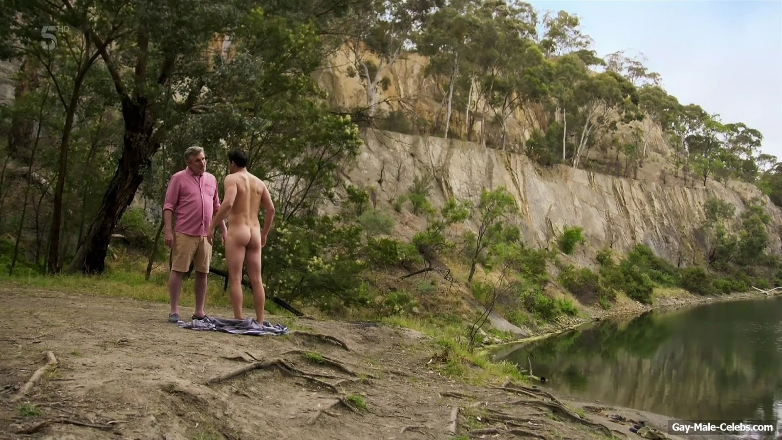 Rob Mills &amp; Chris Milligan Nude in Neighbours End Game