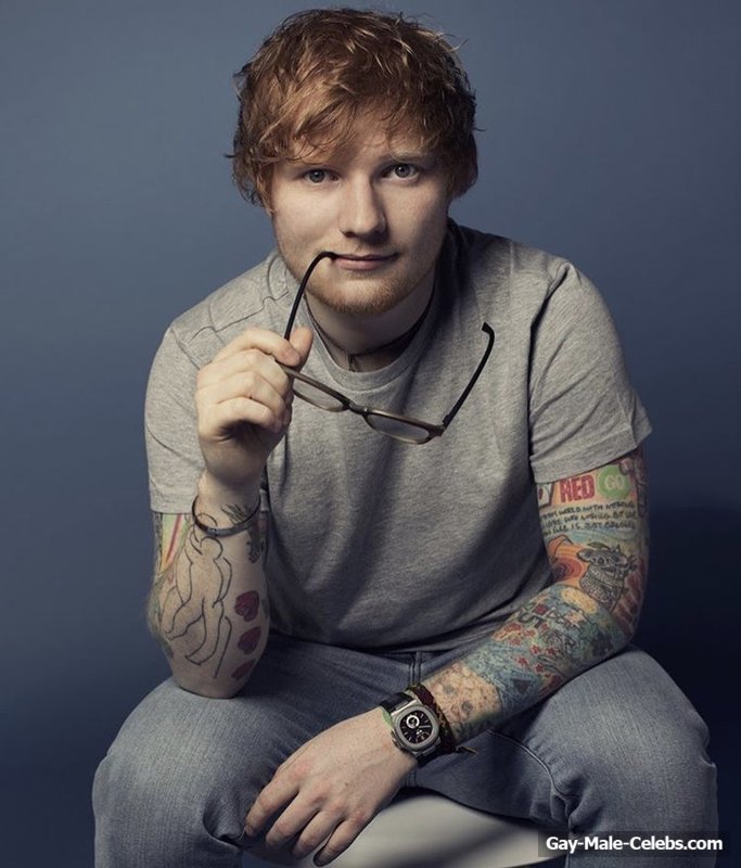 Ed Sheeran Shirtless And Bulge Photos