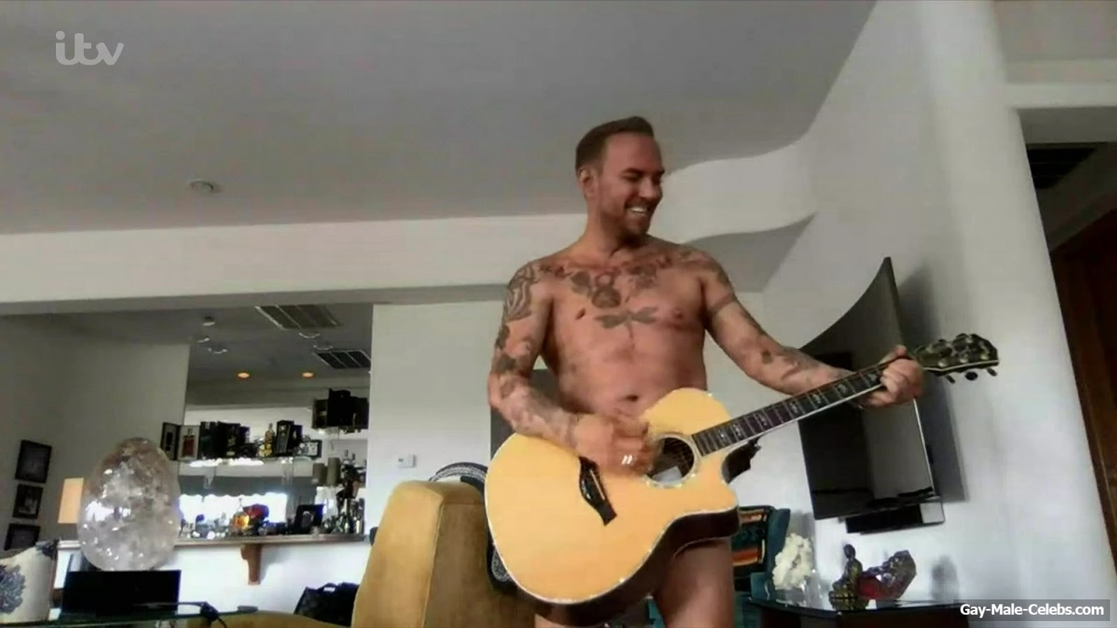 Matt Goss Nude &amp; Cock In Sock During Celebrity Juice