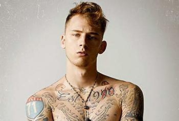 Machine Gun Kelly naked