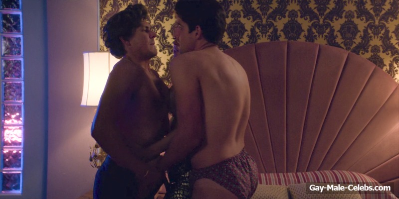 Chris Lowell Nude Threesome Sex Scene From Glow.