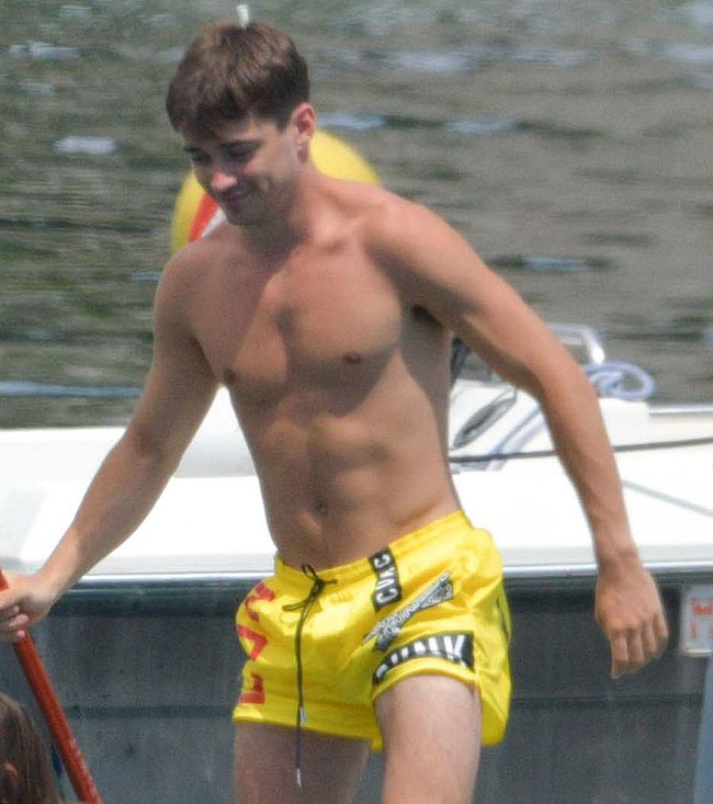 Charles Leclerc nude cock