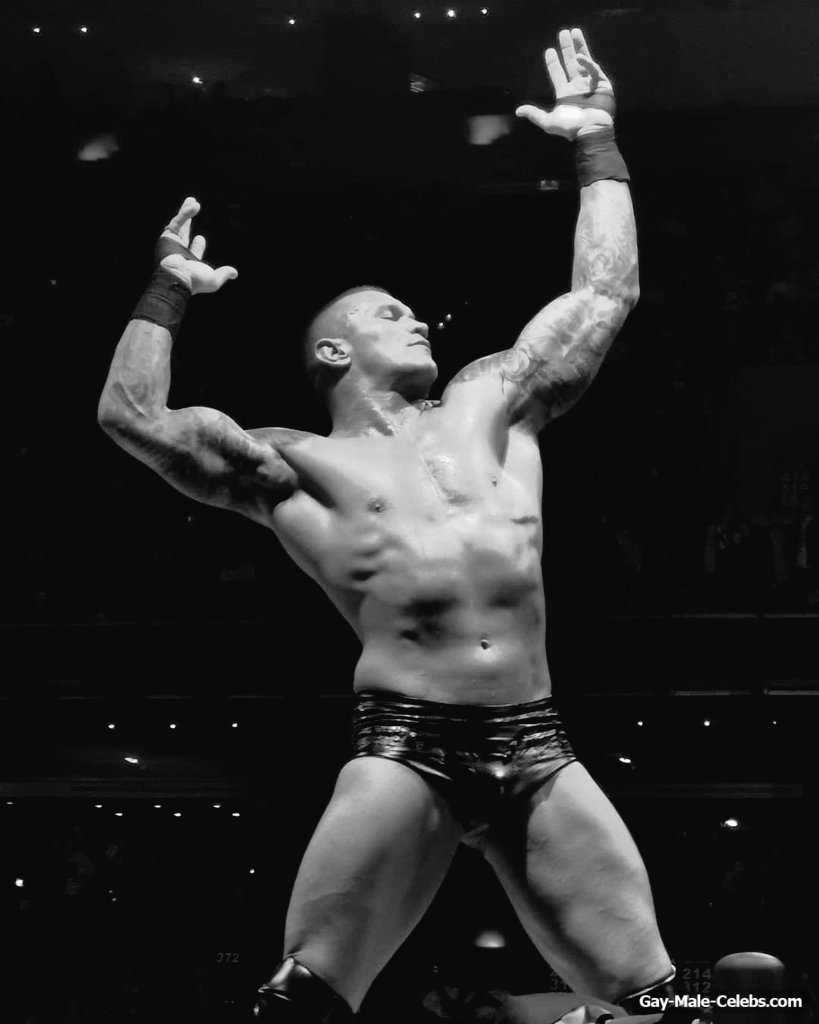 Randy Orton Cut Cock In Wet Trunks &amp; Nude Ass
