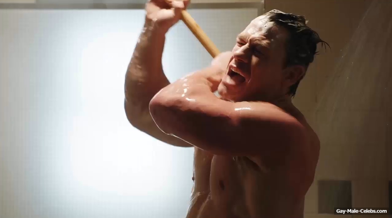 John Cena Shirtless Shower Scene in Playing with Fire