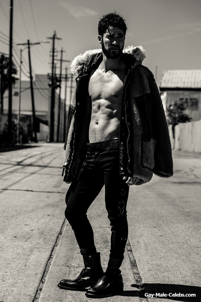 Darren Criss Shirtless And Sexy Photoshoot