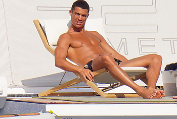 Cristiano Ronaldo nude penis