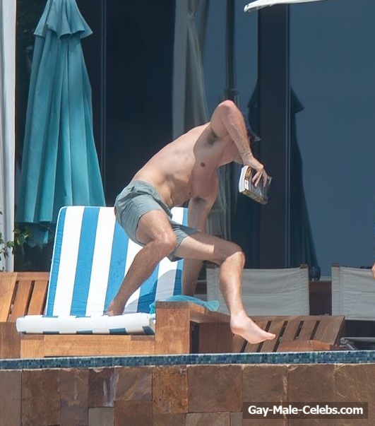 Jacob Elordi Caught Sunbathing Shirtless