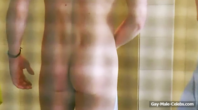Joseph Morgan Nude Ass In A Shower In Hex