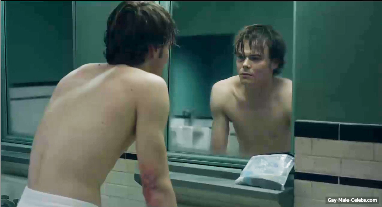 Charlie Heaton Shirtless In The New Mutants